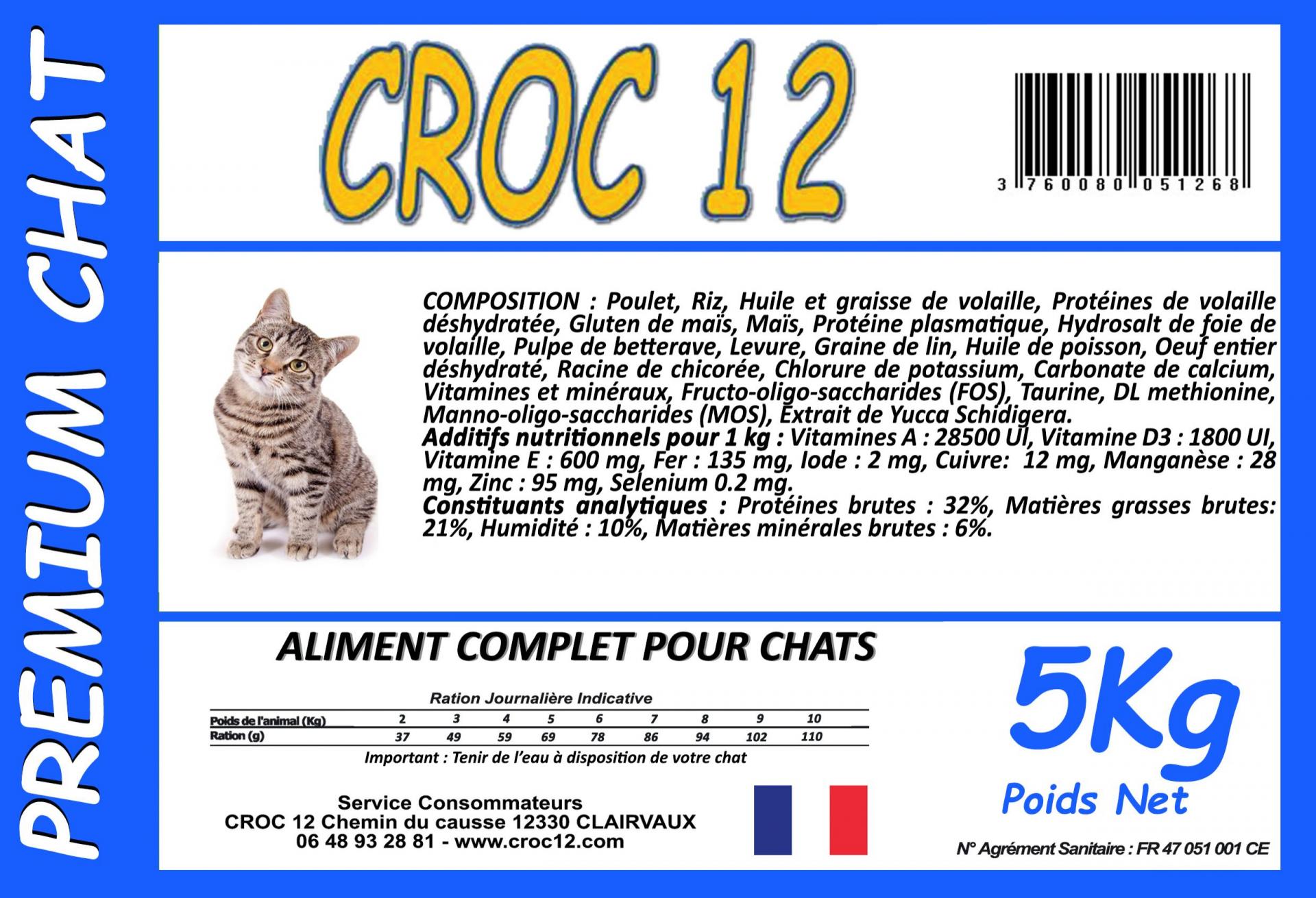 Croc 12 Premium Chat